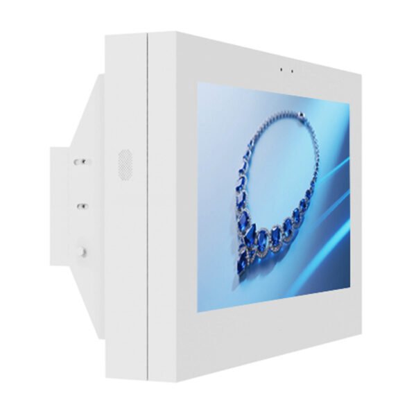 Outdoor White/Black Wall Mounted LED Digital Signage - Image 3